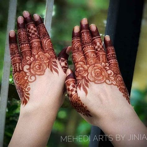 30+ Trendy Karwa Chauth Mehndi Designs 2023 | Henna, Henna tangan, Lukisan