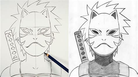 How To Draw Kakashi Step By Step Easy