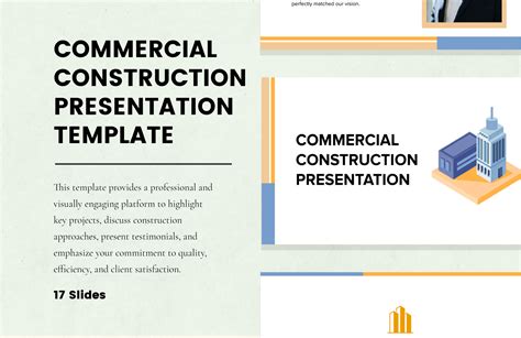 Commercial Construction Presentation in PowerPoint, PDF, Google Slides ...