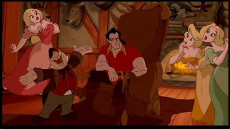 Gaston at the tavern - Disney Photo (37074418) - Fanpop