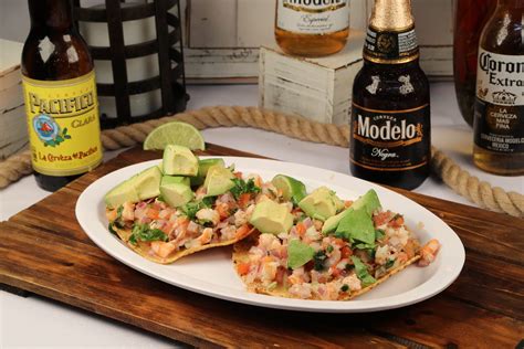 Tostadas De Ceviche - Rodeo Mexican Grill Food Menu - Rodeo Mexican ...