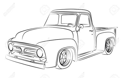 How To Draw A Old Truck at How To Draw