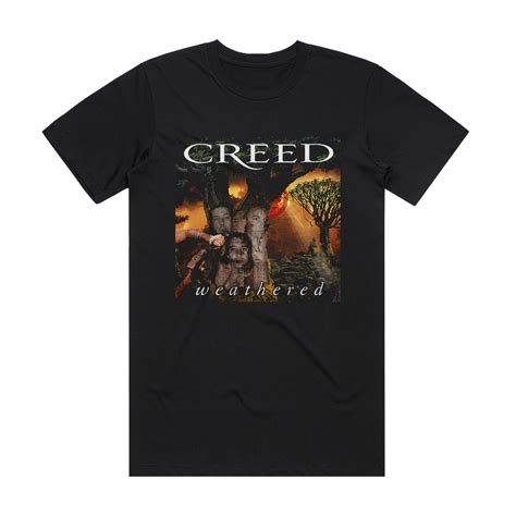 Creed Weathered 1 Album Cover T-Shirt Black – ALBUM COVER T-SHIRTS