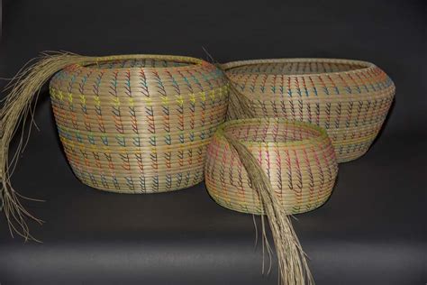 Sweetgrass Basket Making | Seminole Sweetgrass Baskets