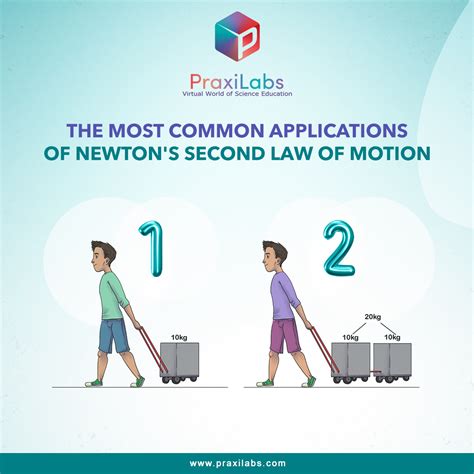 Applications of Newton's Second Law of Motion - praxilabs