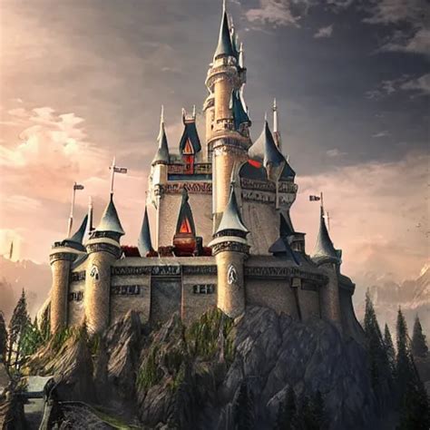 an epic castle, cinematic, 4 k, scene, photorealistic | Stable Diffusion