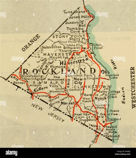 Map Of Rockland County | Map Of West