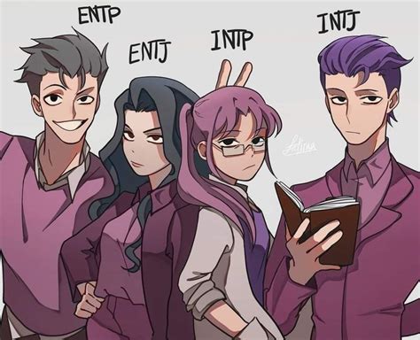 Entp And Intj, Infj, Mbti Character, Character Design, Intp Personality ...