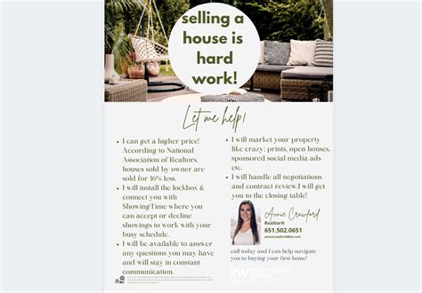 Sale FSBO Real Estate Flyer Template Design FSBO Real Estate Marketing ...