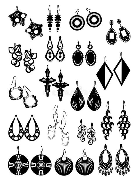 Earring Stock Illustrations – 22,294 Earring Stock Illustrations ...