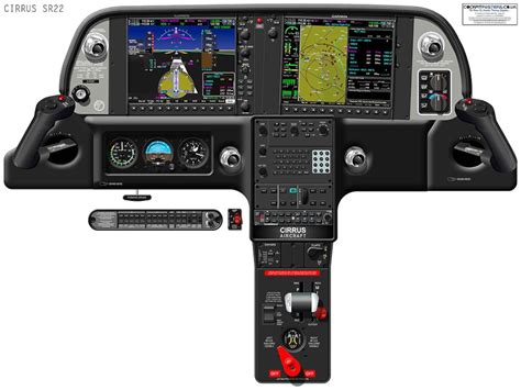 Cirrus SR22T Cockpit Poster - Etsy