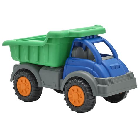 Blue garbage truck toy - alleynipod