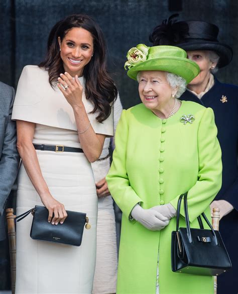 Meghan Markle Wears a Givenchy Dress and Cape for Outing With the Queen ...