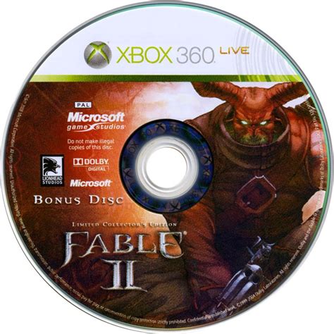 Fable II (Limited Collector's Edition) cover or packaging material ...