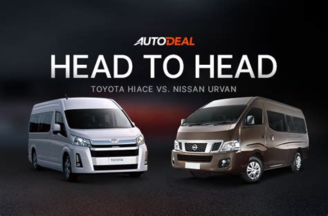 Head-to-Head: Toyota Hiace Vs. Nissan Urvan | Autodeal