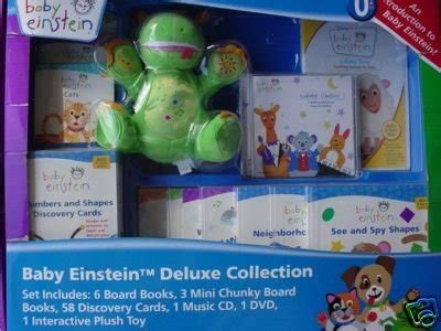 BABY EINSTEIN DELUXE COLLECTION DVD Board Books CD NEW | #80064499