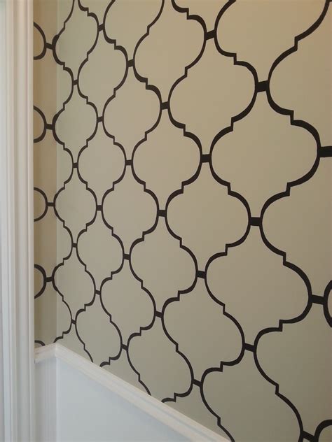 Live From B5: DIY Moroccan-Style Wall Stencil