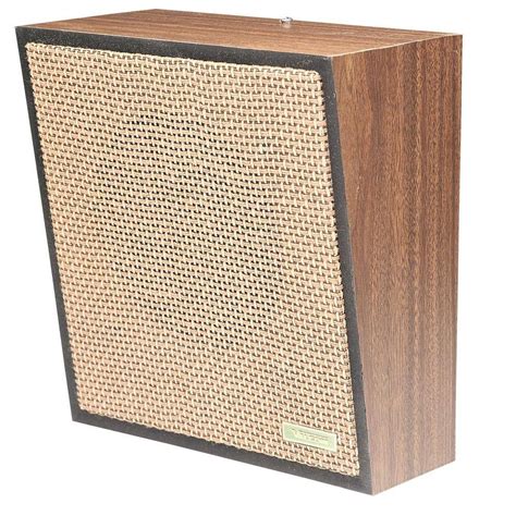 Valcom 1-Way Woodgrain Wall Speaker - Weave-VC-V-1022C - The Home Depot