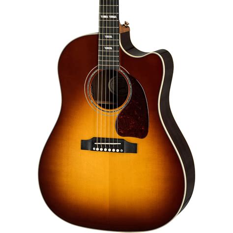 Gibson J-45 Modern Rosewood Acoustic-Electric Guitar Rosewood Burst ...