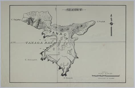 Map of Tanaga Island | Harry S. Truman