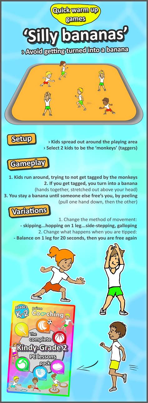 Complete Kindergarten - Grade 2 PE Games - Elementary physical ...