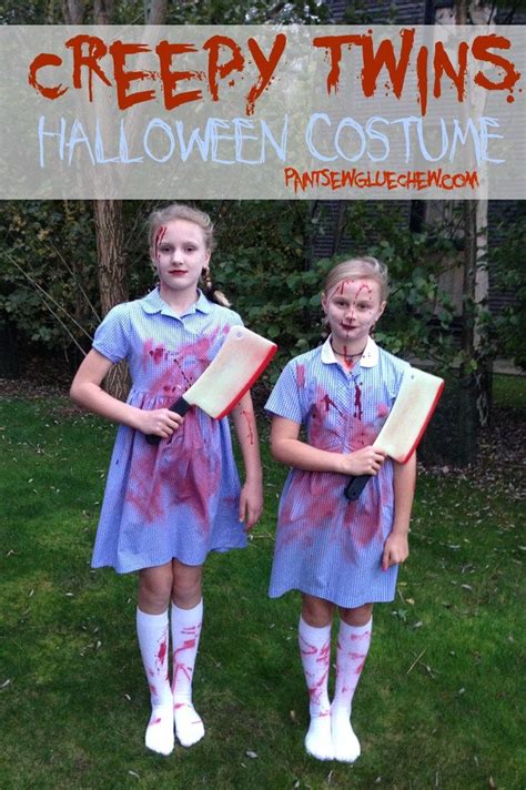 Creepy Twins Halloween Costume | Twin halloween costumes, Twin ...