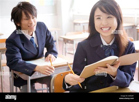 Image of high school life Stock Photo - Alamy