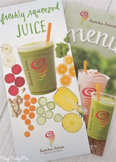 Jamba Juice Fresh Juices Giveaway