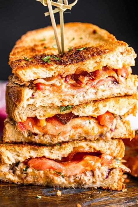 The Best Tuna Melt Sandwich | How to Make a Bacon Tuna Grilled Cheese