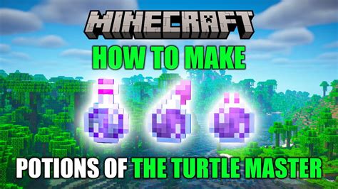 POTION OF THE TURTLE MASTER TUTORIAL: How to Make All Potions ...