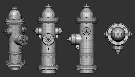 Hydrant - Hard Surface Modeling Tutorial - Blender Market