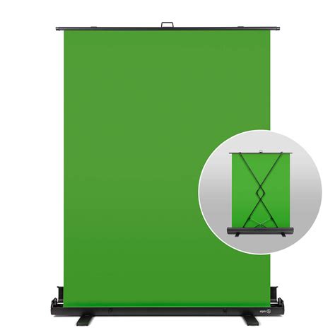 Elgato Green Screen - Collapsible Chroma Key Backdrop, Wrinkle ...