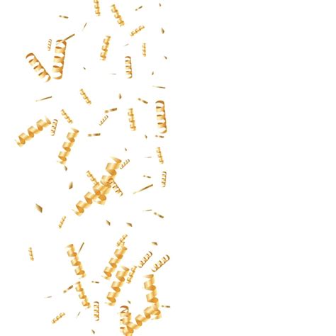 Premium Vector | Gold Confetti Background.