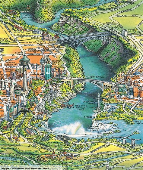 A Comprehensive Guide To The Map Of Niagara Falls Ny In 2023 - 2023 ...