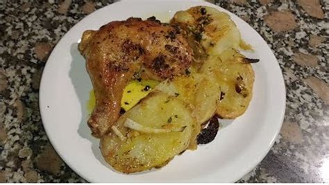 Pollo al Horno con Papas! - YouTube