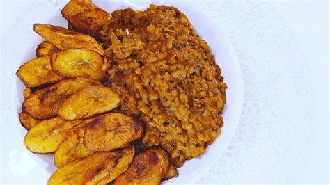 Fried Beans, Nigerian Recipes, Ripe Plantain, Plantains Fried, Bean ...