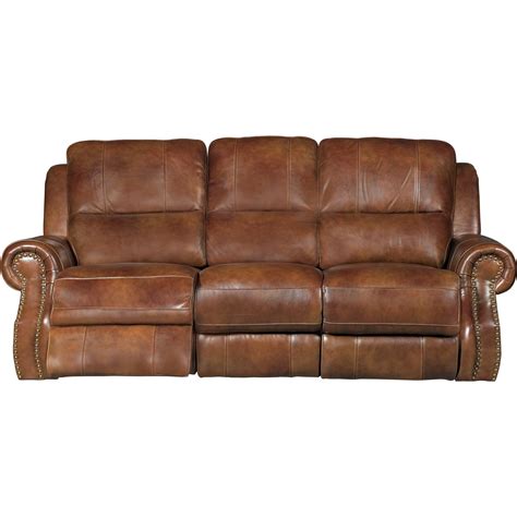 Brown Leather Recliner Sofa Set - sofa living room ideas