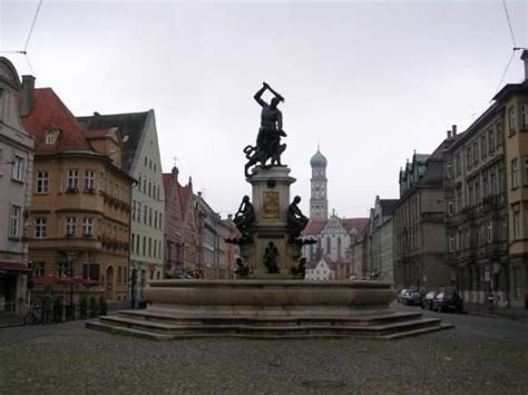 Augsburg, Germany. Where I lived for 6 years of my childhood. Cool ...