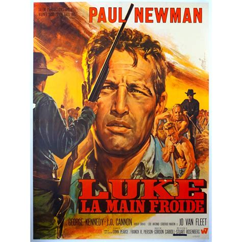 COOL HAND LUKE Linen Movie Poster 47x63 in.