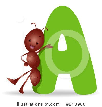 Animal Letters Clipart #1088883 - Illustration by BNP Design Studio