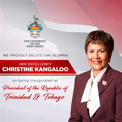 The UWI celebrates alumna Christine Kangaloo on becoming the seventh ...