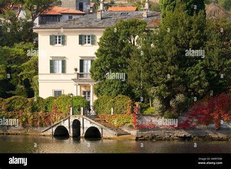 George Clooney s Villa Lake Como Italy Stock Photo - Alamy