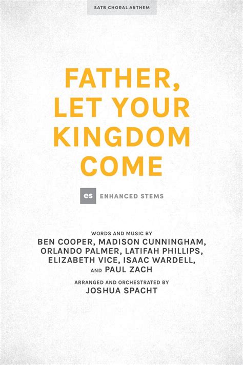 Father, Let Your Kingdom Come - Downloadable Orchestration | Lifeway