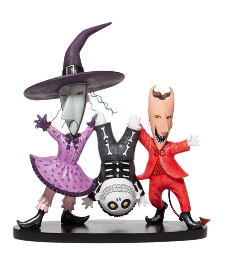 Nightmare Before Christmas Lock Shock and Barrel Statue - Screamers ...