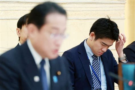 Japan premier’s son to resign after public outrage over private party ...