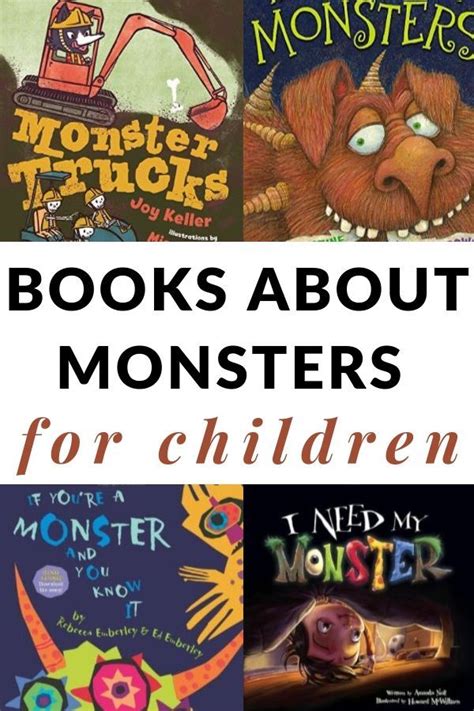 Books About Monsters for Children: A complete scary scale rating of ...