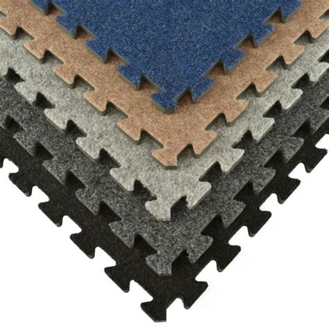 Interlocking Carpet Tiles - Interlocking Carpet, Squares - Nutek Flooring