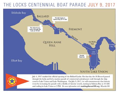 BOAT PARADE & BIKE RIDE JULY 9 COMMEMORATE BALLARD LOCKS OPENING 100 ...