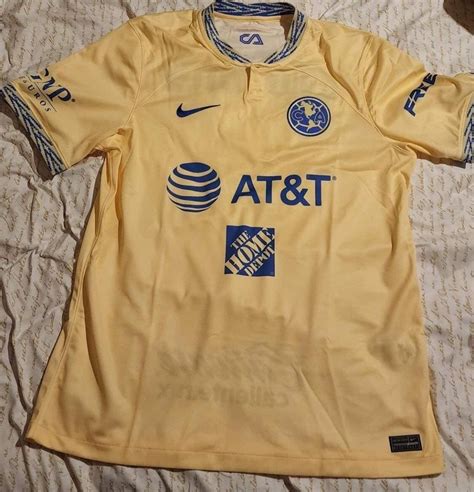 Club America Yellow Home Jersey 2022-23 | tunersread.com