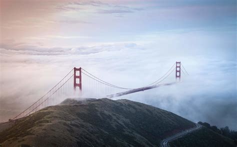 Golden Gate Bridge Sunrise at Slacker Hill